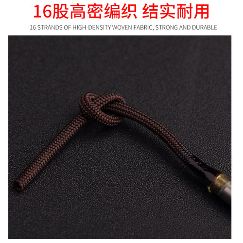 竿稍绳360度万向旋转杆稍环竿梢绳不锈钢鱼竿竿稍转头转环杆稍绳 - 图2