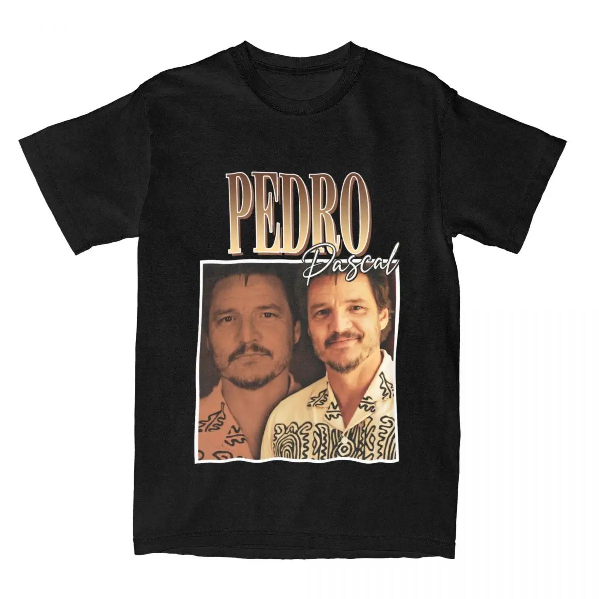 Bootleg Pedro Pascal T Shirt Vintage T Shirt Unis Streetwear - 图1