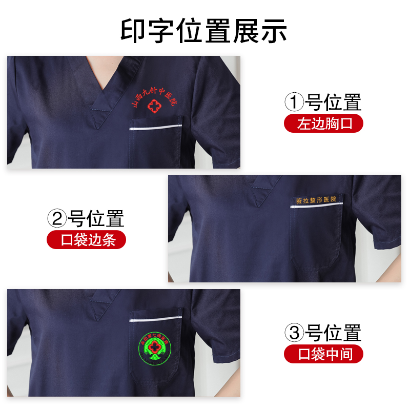 洗手衣女手术衣服刷手服女短袖医生服长袖纯棉隔离衣手术室工作服