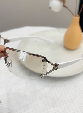 墨镜女夏圆脸gm眼镜高级感