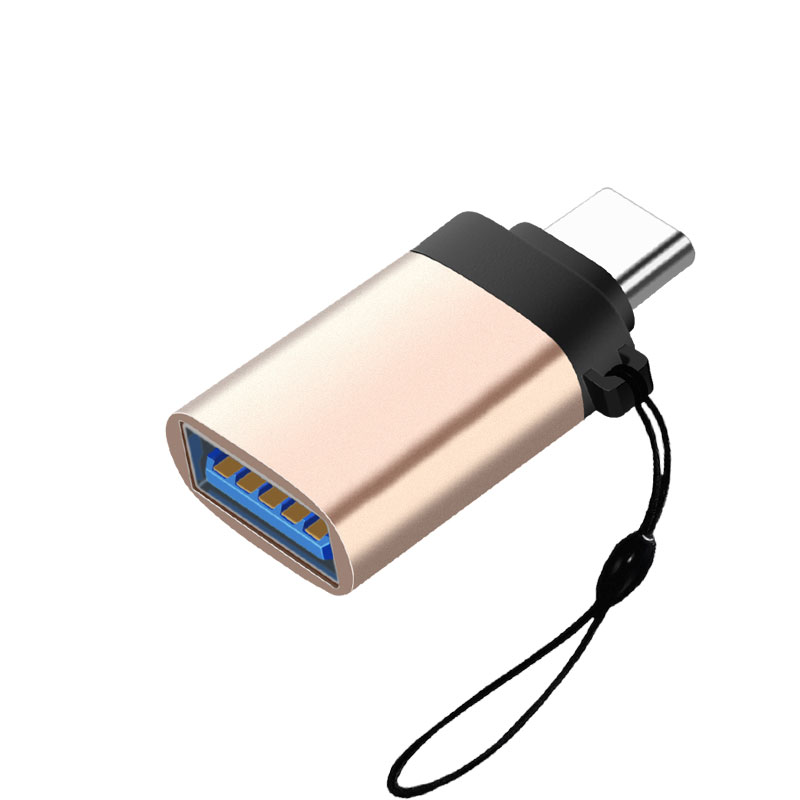 otg转接头type-c转USB3.0通用OPPOFindX华P20荣耀为V30小米CC9pro红米note9S手机8下载连接U盘mp3转换器线 - 图0