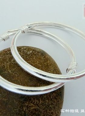 百搭风护身伸缩周岁精工光圈手镯