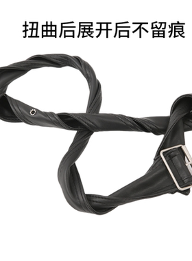 腰带PU通用百搭机车皮衣外套夹克