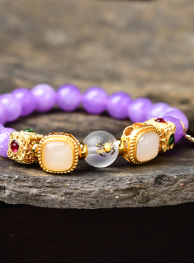 秘术吉阁巨蟹座赴祥吉手链2026年巨蟹座幸运物守护石饰品男女手串