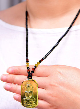 大日如来属猴羊守护神吊坠