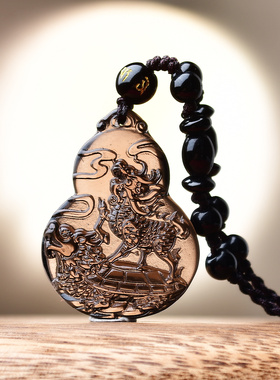 麟龟赐瑞吉宏吊坠2026属羊的吉祥佩戴物生肖羊项链挂件男女