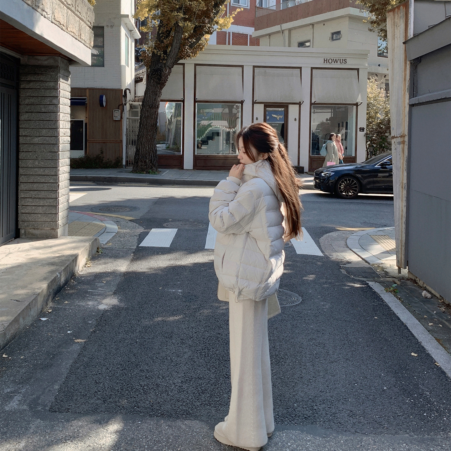 萌萌Ja 冬日胶囊~两色新国标90白鸭绒排骨羽绒服秋冬新款上衣外套 - 图3