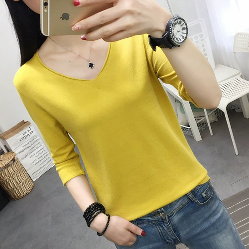 Приятный телу весенний тонкий трикотажный свитер, V-образный вырез, коллекция 2022, в корейском стиле, оверсайз