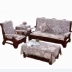 Sofa gỗ rắn đệm màu đỏ sofa gỗ đệm với tựa lưng ghế gỗ đệm mùa đông dày xốp tùy chỉnh - Ghế đệm / đệm Sofa nệm lót ghế sofa gỗ Ghế đệm / đệm Sofa