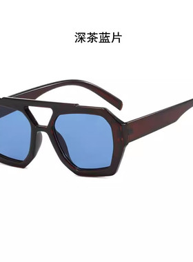 方框韩版男女通用时尚潮流墨镜