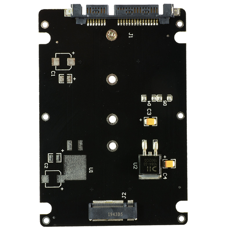 NGFF转SATA3转接卡M2(SATA)转SATASSD固态硬盘转接转换卡M2扩展卡 - 图0