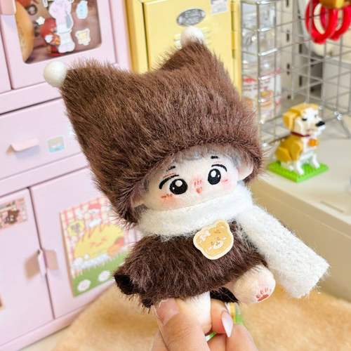 10厘米棉花娃娃衣服毛绒玩具公仔玩偶拉布布换装着替娃衣裤子套装 - 图1