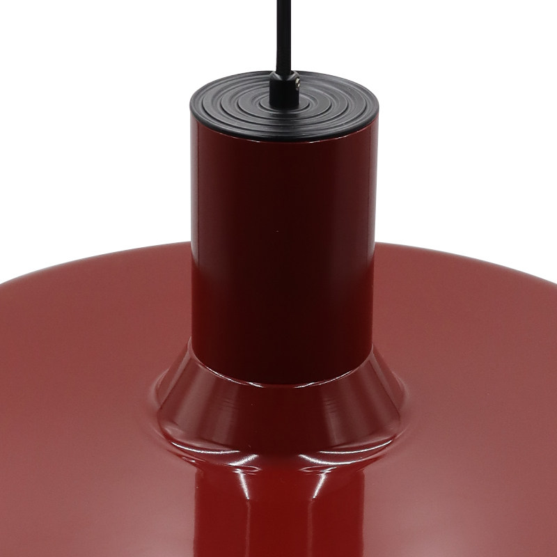 复古红色飞盘可移位轨道升降悬停法式中古风飞碟吧台摇臂餐厅吊灯,淘宝优惠券,粉丝福利购,淘宝优惠卷