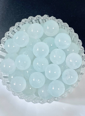 12mm仿天然玉石圆珠diy串珠材料