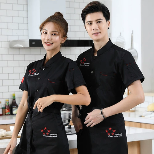 Летняя одежда для работы подходит для мужчин и женщин, короткий рукав, делается под заказ, с печатью вашего логотипа