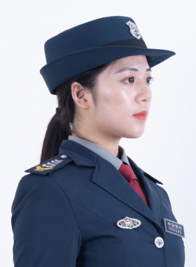 伟虎保安春秋季大檐帽男女款