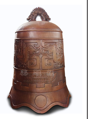 禁毒警钟长鸣廉政法治警世钟雕塑