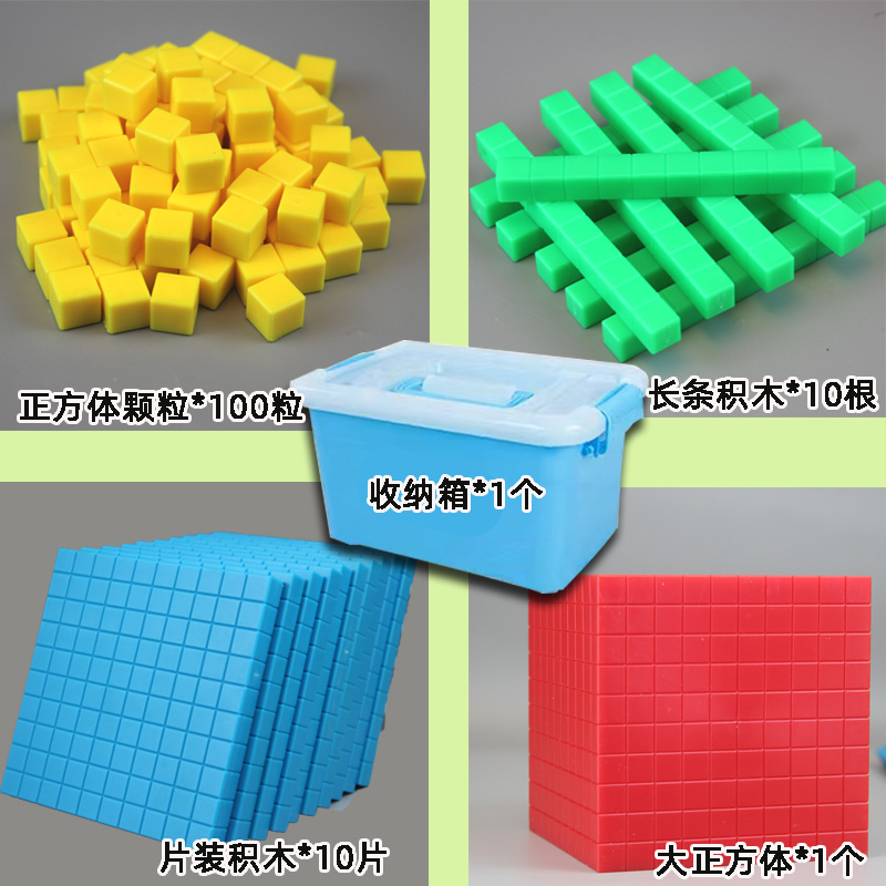 万以内数的认识二三四阶十进制教具一二年级数学教具大数进位模型 - 图2