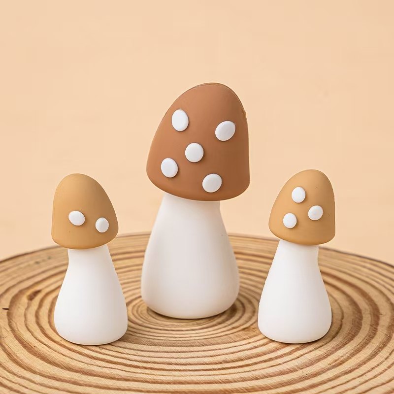 2024波点小蘑菇蛋糕装饰软胶粉色红色蘑菇屋生日烘焙装扮摆件配件,淘宝优惠券,粉丝福利购,淘宝优惠卷