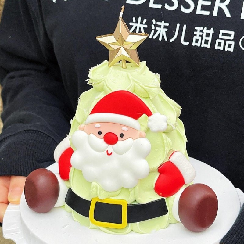 2025圣诞节蛋糕装饰软胶圣诞老人雪花摆件星星蜡烛烘焙装扮插件,淘宝优惠券,粉丝福利购,淘宝优惠卷