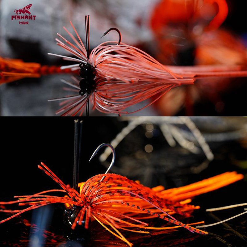飞蚂蚁JIG软虫铅头钩胡须佬防挂障碍软饵鱼钩鲈鱼鳜鱼路亚假饵,淘宝优惠券,粉丝福利购,淘宝优惠卷