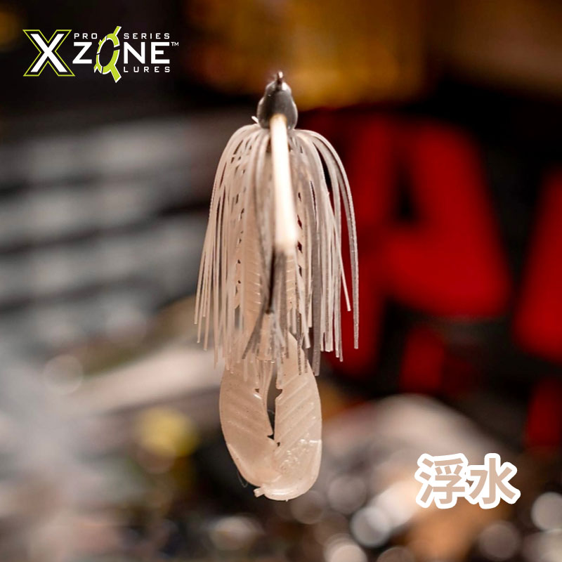 美国XZone肾上腺虾Adrenaline Craw Jr3.5寸浮水虾路亚软假饵鲈鱼-图1