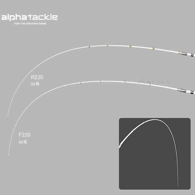 日本阿尔法近海慢摇船竿SHIBUK海钓竿真鲷竿黄鸡鱼竿ALPHA TACKLE - 图2