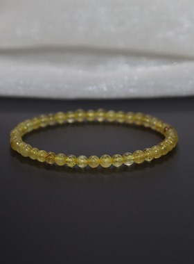 Charon天然金发晶手链女款