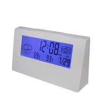 Custom LCD weather clock temperature and humidity alarm clock Sleeping Function Bedside Bell Electronic Clock YD001