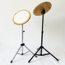 Dumb drum suit with bracket holder drum practice bamboo matt drum cushion drum cushion suit solid bamboo large matt drum plate set