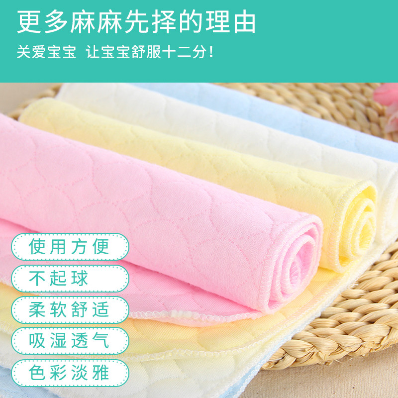新生纯棉可洗纱布介子宝宝尿布 叮当乐园乐婴纱布尿布