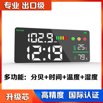 Wall-mounted noise meter sound level meter noise tester Noise Detector Decibel Temperature Hygrometer Clock