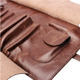 Oldfox Old Fox Head Layer Cowon Сигаретный сигарет сигарет сигаретный дым аксессуары многофункциональная портативная сумка с сигарет