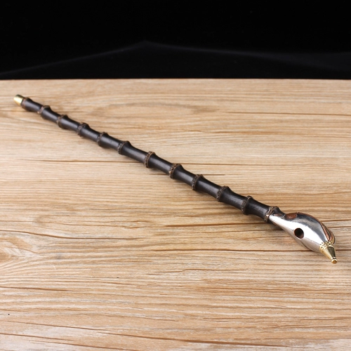 木香 Дымовая посуда бамбук борьба с табаком, борьба с старым стилем Цзяншан сухой табак тип типа тип ретро бамбуко