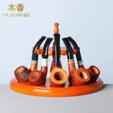 Система хранения из натурального дерева, мужской стенд, трубка ручной работы, курительные принадлежности