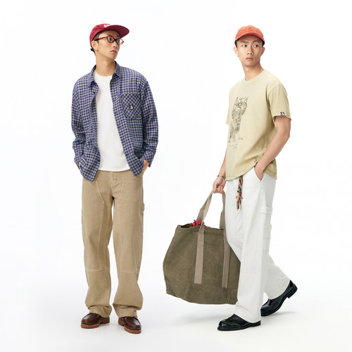 ABLE JEANS【木匠裤】26春季新款宽松复古男士工装风机能宽松男裤 - 图3
