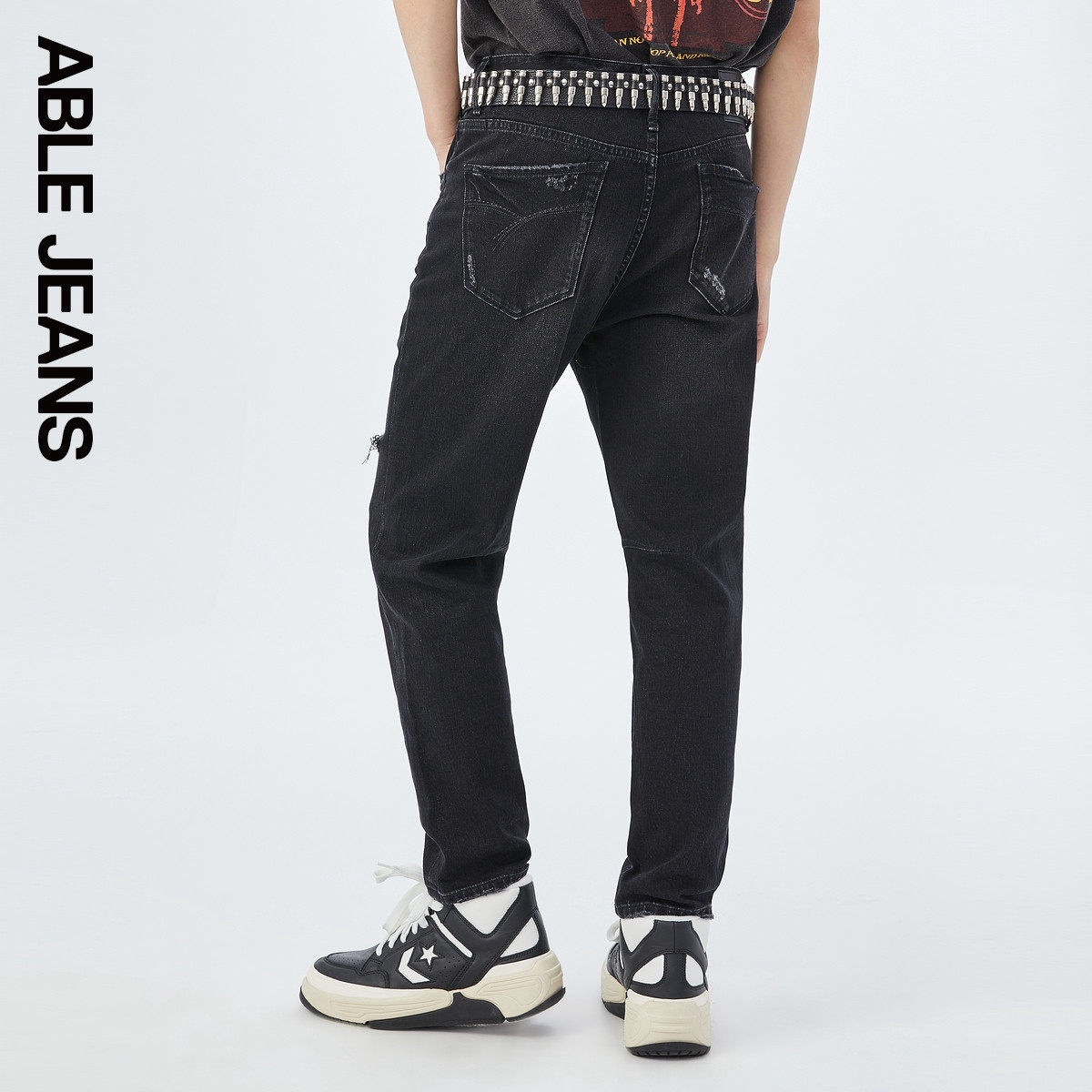able jeans【立体锥形裤】春牛仔裤 ablejeans牛仔裤