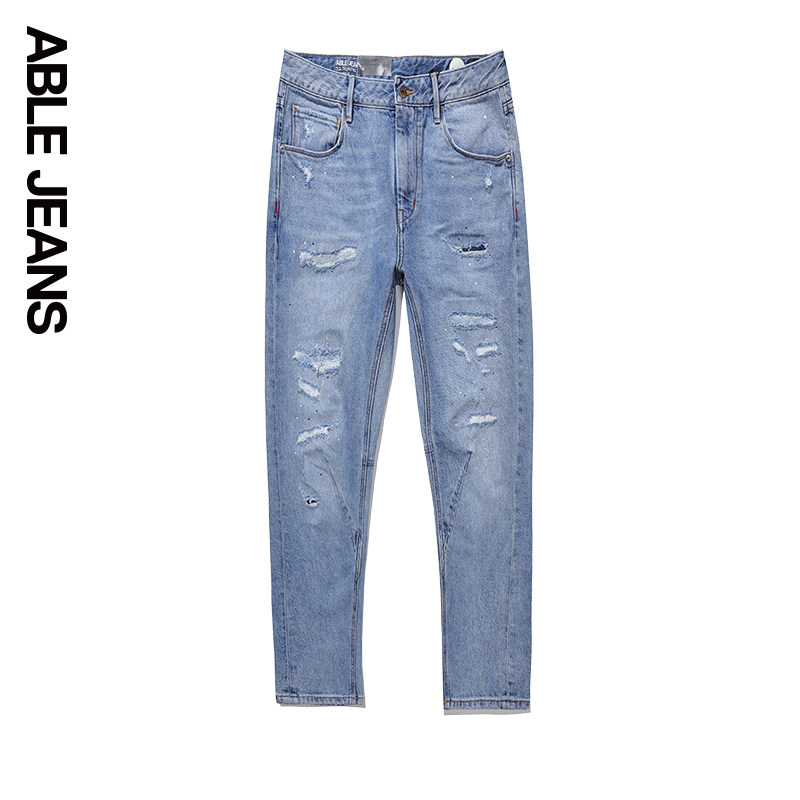 able jeans【立体锥形裤】春牛仔裤 ablejeans牛仔裤