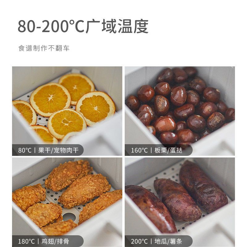 olayks新款家用小型智能3l空气炸锅 olayks空气炸锅