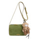 Green niche Boston bag hand crossbody bag