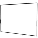 Deli White Board, 7882 Крупные кронштейны с двумя большими белыми досками могут перемещать 90*120H Конференция.