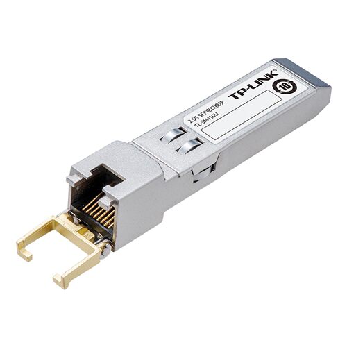 普联TP-LINK TL-SM410U 2.5G SFP电口模块RJ45接口 速率2.5Gbps SFP光口转网卡 - 图1