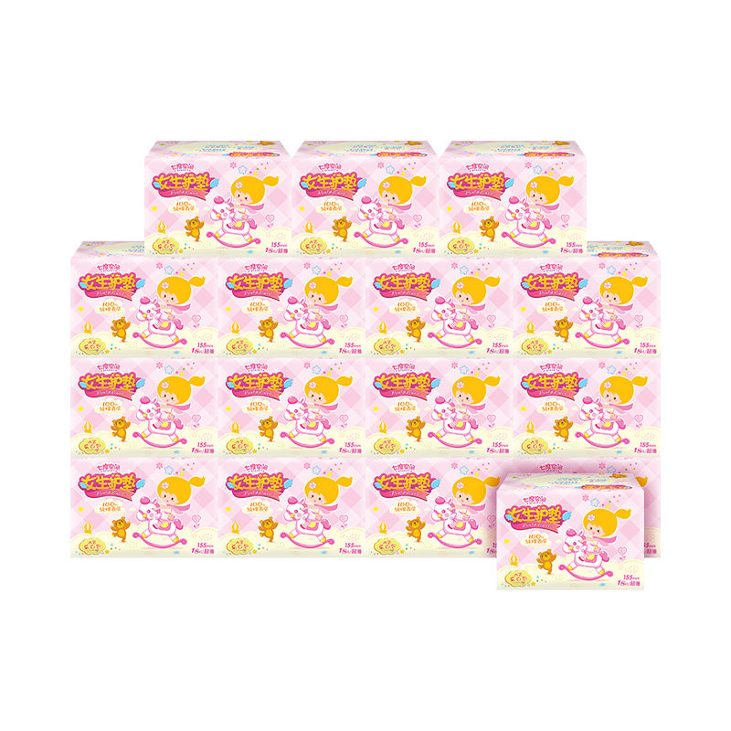 七度空间超薄干爽透气姨妈巾卫生巾 七度空间护垫