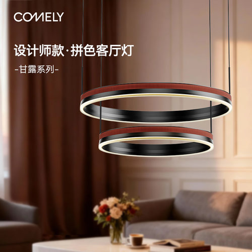 【清仓特卖】新特丽客厅吊灯简约现代餐厅北欧吊灯全屋套餐主灯 - 图2