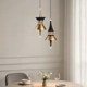 Nordic style creative modern simple light luxury staircase chandelier