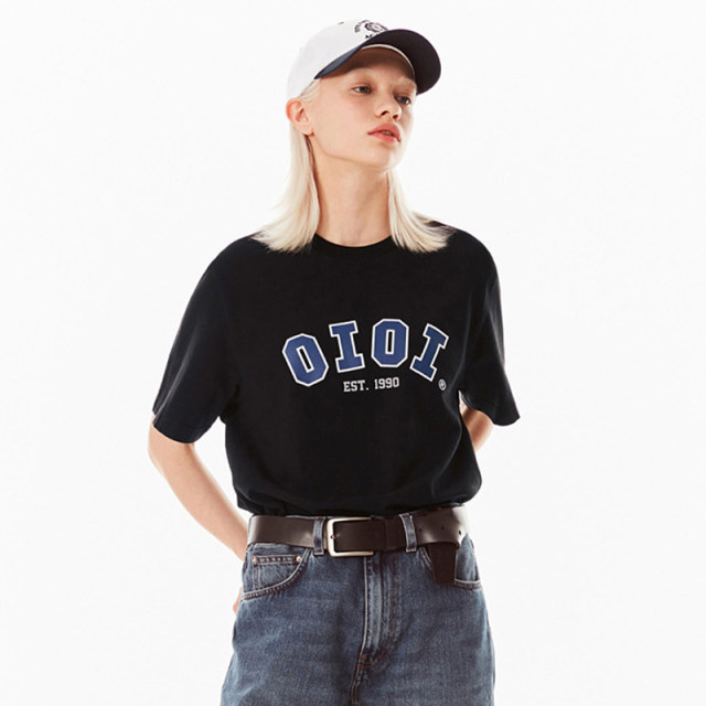 Korean short-sleeved printed cotton couple purchasing agent