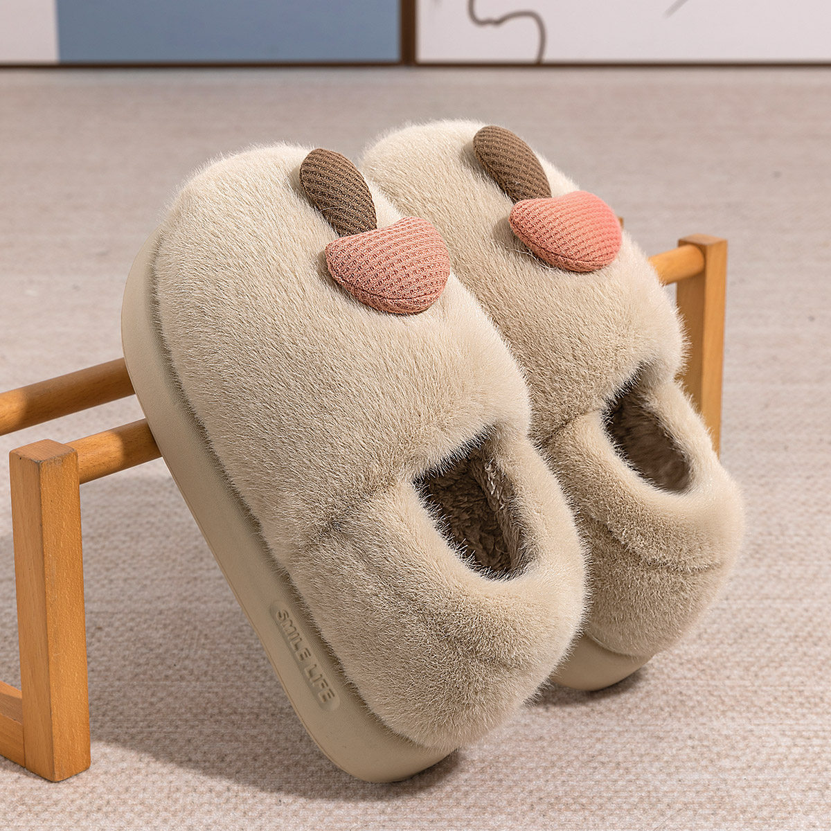 包跟棉拖鞋女款室内家居防滑保暖情侣包跟月子软底毛绒拖鞋男士冬,淘宝优惠券,粉丝福利购,淘宝优惠卷