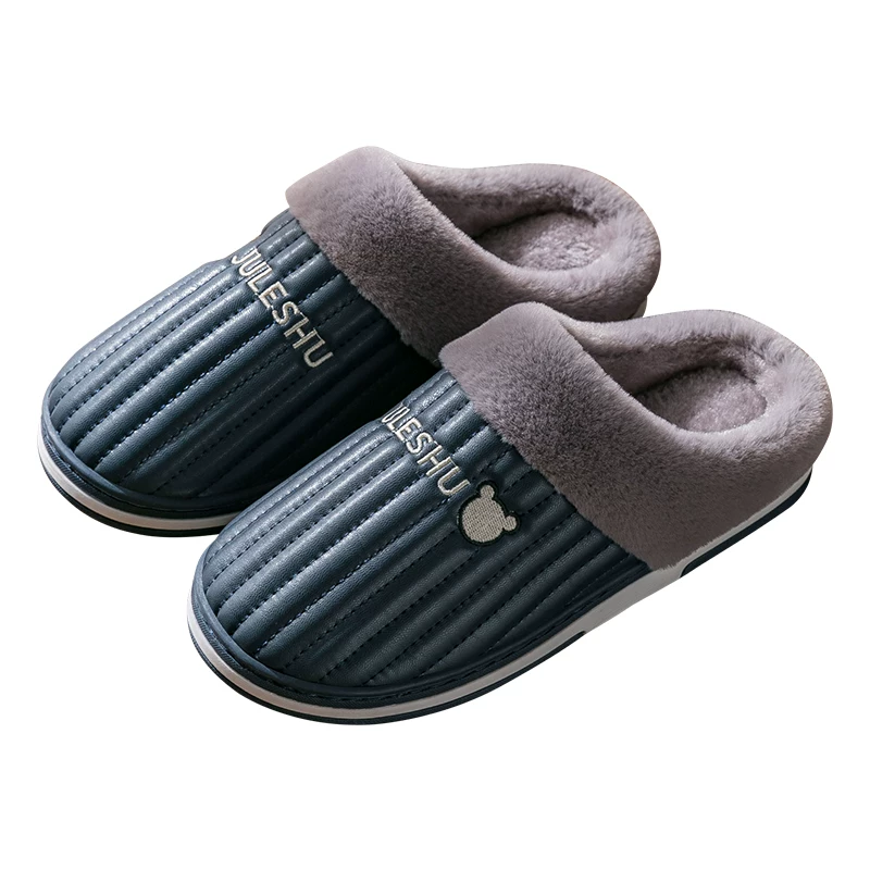 Men's polyurethane winter keep warm non-slip slippers, 2021 years