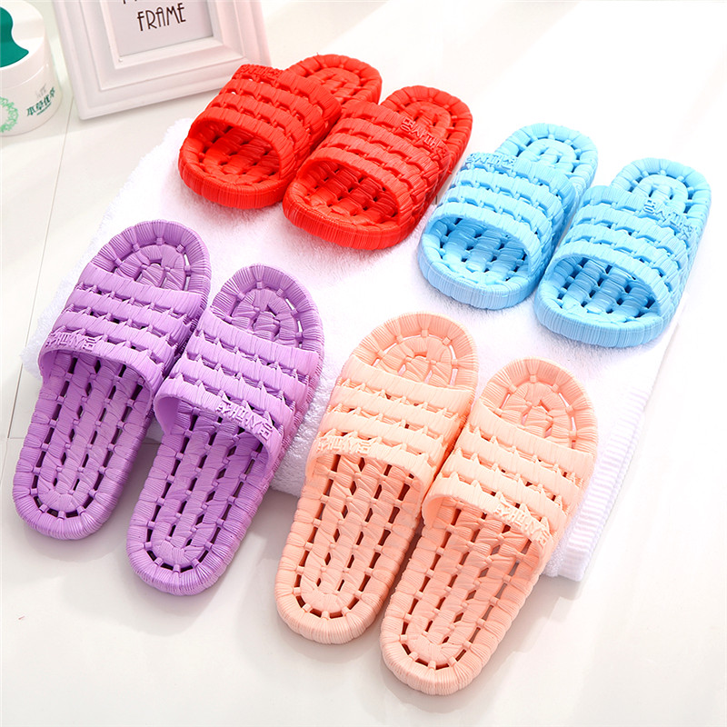 tzldn旗舰店浴室拖鞋男女夏天卫生间居家室内防滑镂空漏水洗澡塑料家用凉拖鞋1