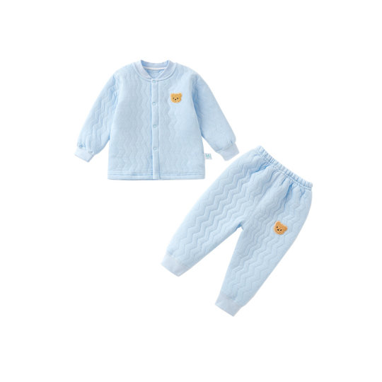 Yishuanger casual warm quilted suit is skin-friendly and comfortable